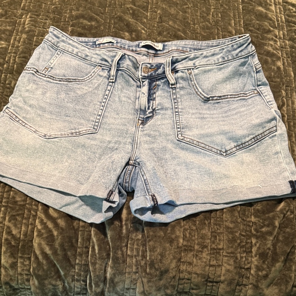 Vigoss Light Wash Jean Shorts
